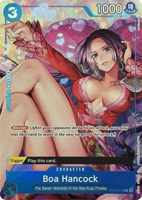 Boa Hancock (PCC Vol.2) ST03-013 (One Piece Promotion Cards)  - Alternate Art Foil