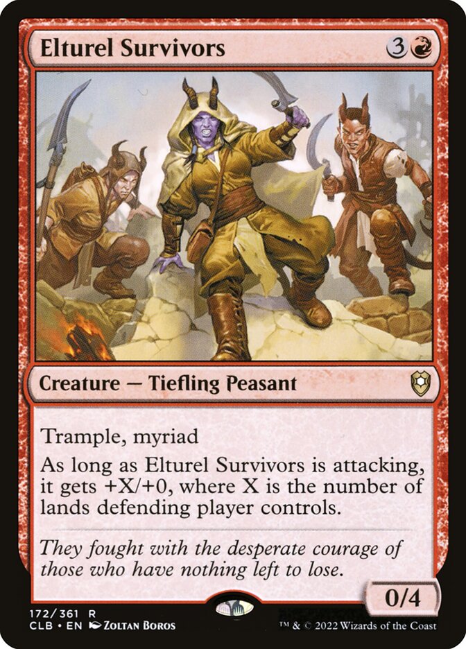 Elturel Survivors 172 (Commander Legends: Battle for Baldur's Gate)  - Foil