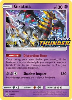 Giratina SM151 Prerelease Staff SM151 (SM Promos)  - Holofoil