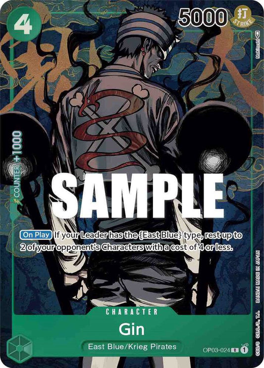 Gin OP03-024 (Pillars of Strength)  - Alternate Art Foil