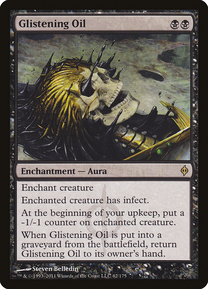 Glistening Oil 62 (New Phyrexia) 