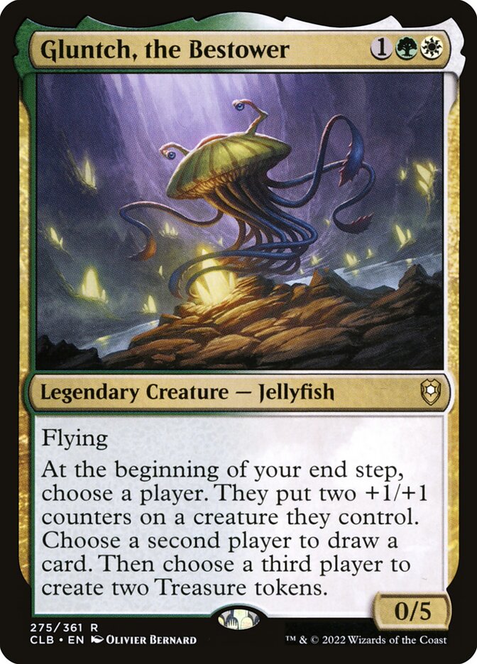 Gluntch, the Bestower 275 (Commander Legends: Battle for Baldur's Gate)  - Foil