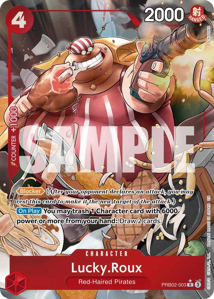 Lucky.Roux PRB02-003 (Premium Booster -The Best- Vol. 2)  - Alternate Art Foil
