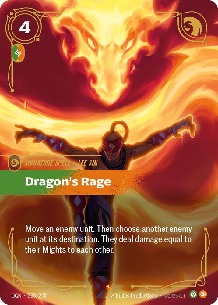 Dragons Rage 258/298 (Origins)  - Foil