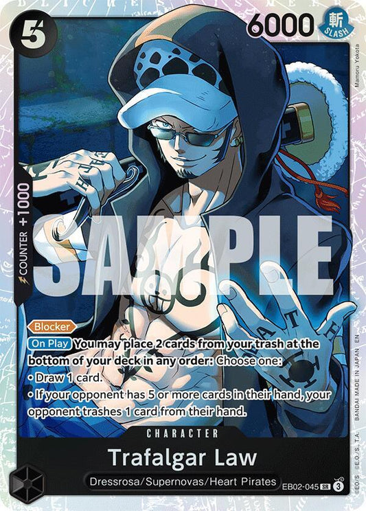 Trafalgar Law EB02-045 (Extra Booster: Anime 25th Collection)  - Foil