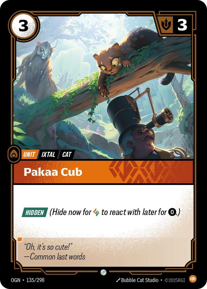 Pakaa Cub 135/298 (Origins)  - Foil