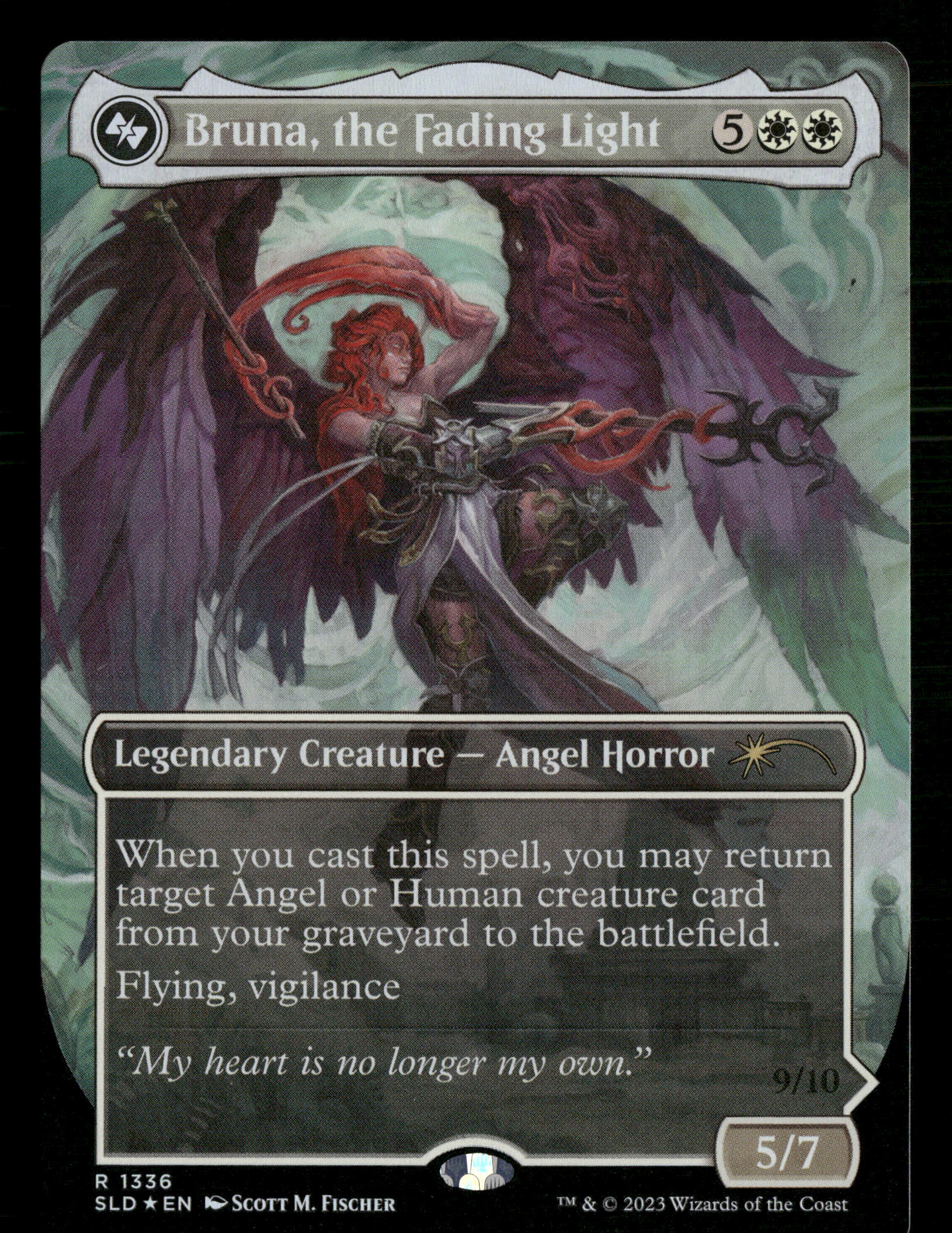 Magic The Gathering Secret Lair Drop Series 1336 Bruna, the Fading Light R NM