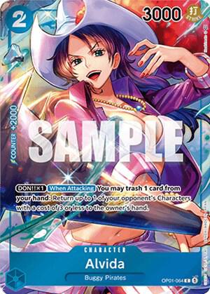 Alvida (Box Topper) OP01-064 (Romance Dawn)  - Full Art Foil
