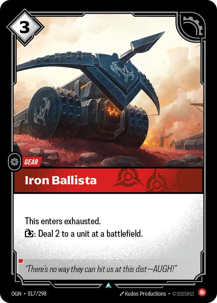 Iron Ballista 017/298 (Origins) 