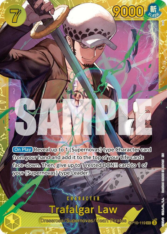 Trafalgar Law (Reprint) OP10-119 (Premium Booster -The Best- Vol. 2)  - Foil