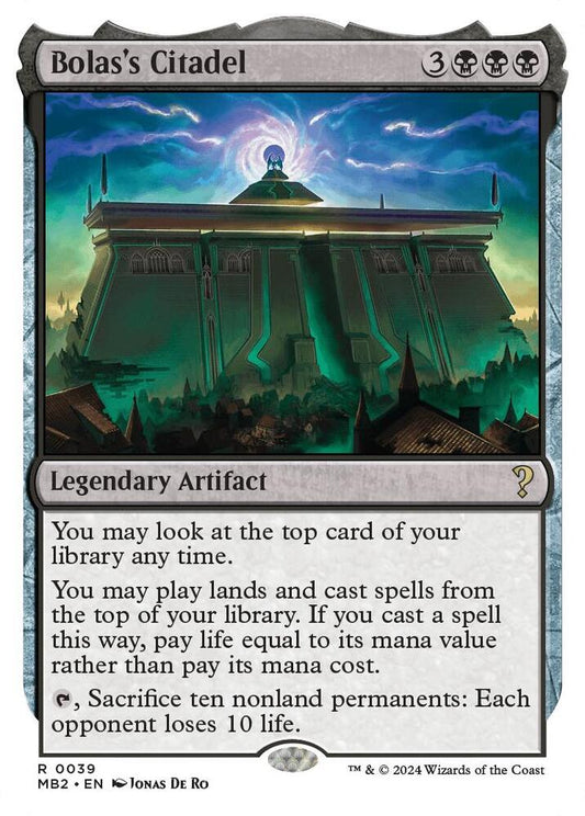 Bolas's Citadel 39/390 (Mystery Booster 2) 