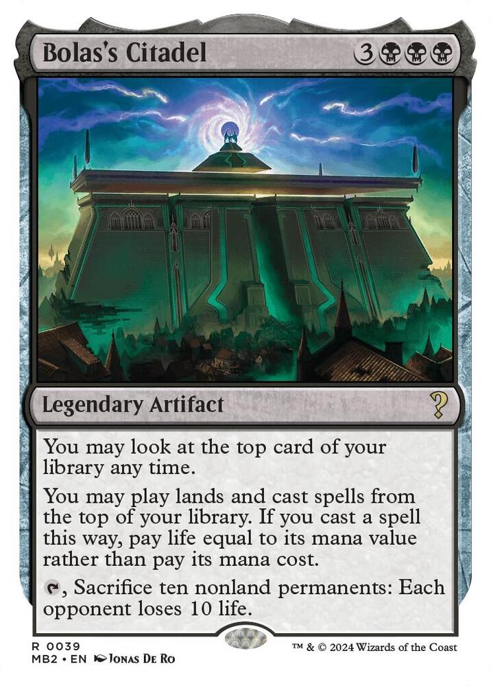 Bolas's Citadel 39/390 (Mystery Booster 2) 