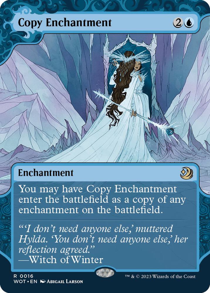 Copy Enchantment 16 (Wilds of Eldraine: Enchanting Tales)  - Showcase