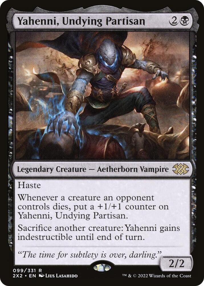 Yahenni Undying Partisan 99 (Double Masters 2022)  - Foil