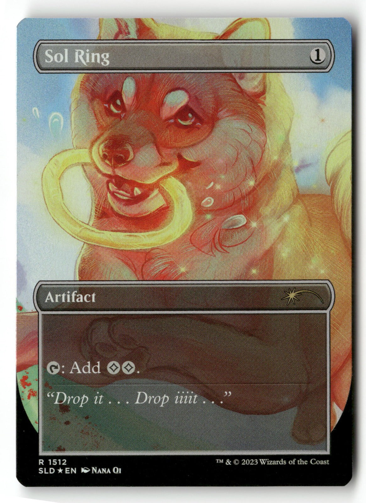 MTG Secret Lair Drop Series 1512 Sol Ring () R NM (Back)
