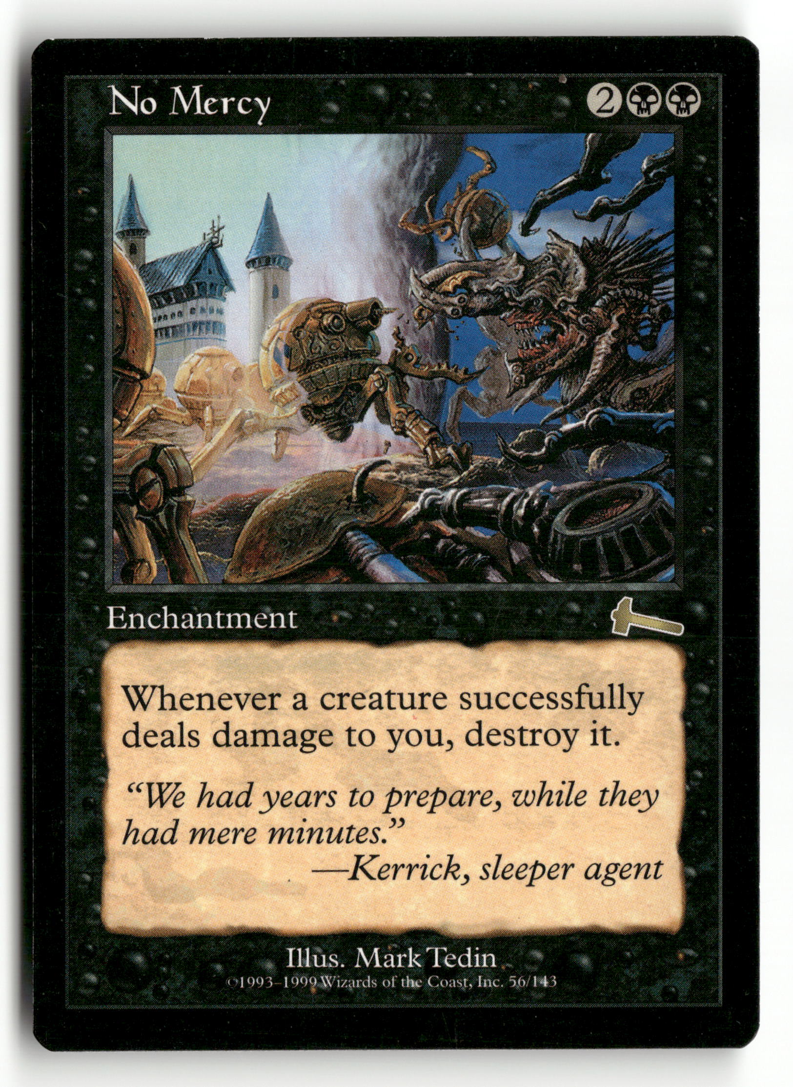 199 MTG Magic The Gathering Urza's Legacy 56/143 No Mercy