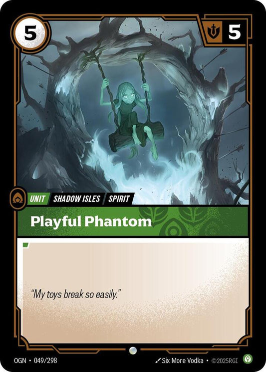 Playful Phantom 49/298 (Origins)  - Foil