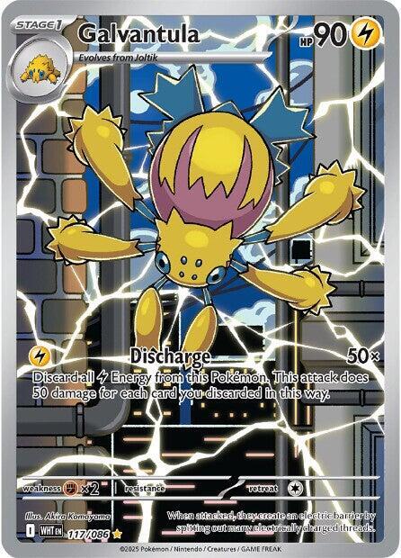 Galvantula 117/086 (SV: White Flare)  - Holofoil