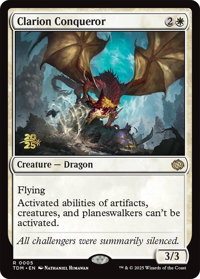Clarion Conqueror 5 (Prerelease Cards)  - Foil