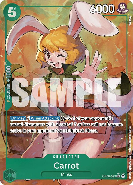Carrot OP08-023 (Two Legends)  - Alternate Art Foil