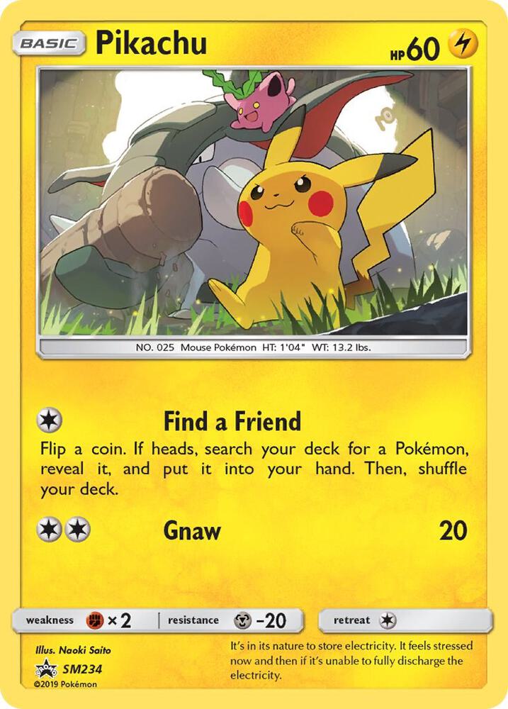 Pikachu SM234 (SM Promos)  - Holofoil