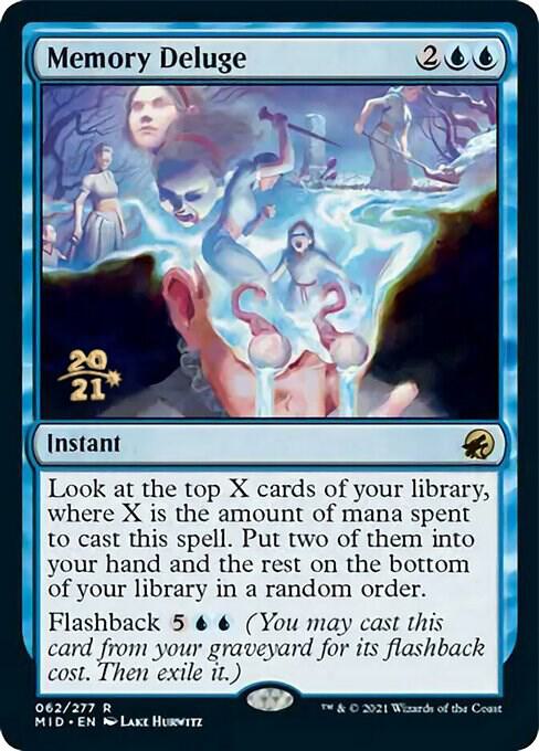 Memory Deluge 62s/171 (Prerelease Cards)  - Foil