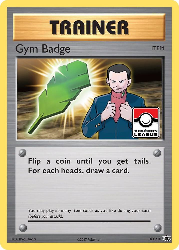 Gym Badge Giovanni XY210 (XY Promos)  - Holofoil