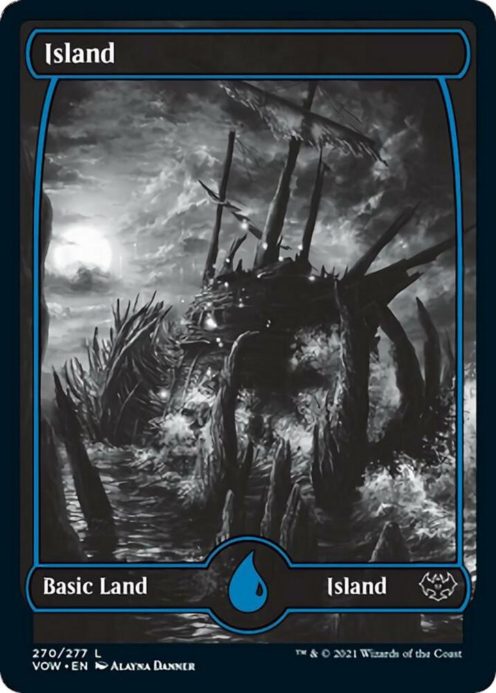 Island 270 270/277 (Innistrad: Crimson Vow)  - Foil