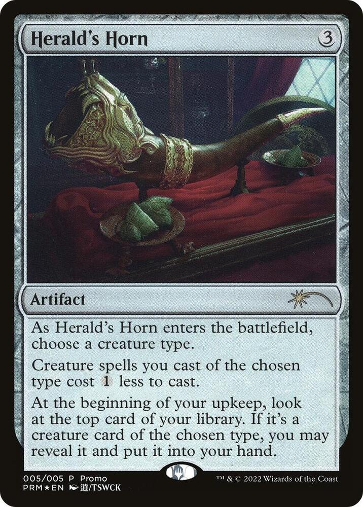 Heralds Horn Year of the Tiger 2022 5/5 (Unique and Miscellaneous Promos)  - Foil