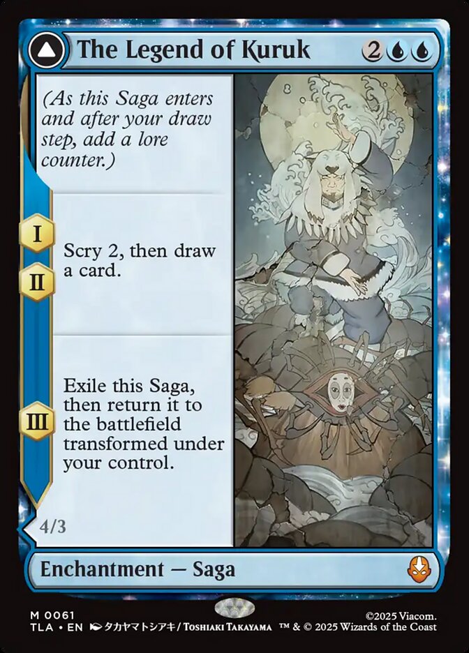 The Legend of Kuruk 61/286 (Avatar: The Last Airbender)  - Foil