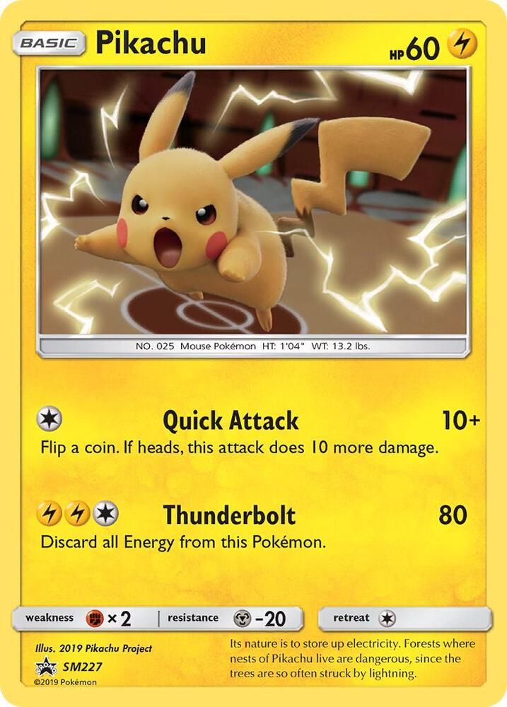 Pikachu SM227 (SM Promos)  - Holofoil