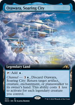 Otawara, Soaring City 503/302 (Kamigawa: Neon Dynasty)  - Extended Art