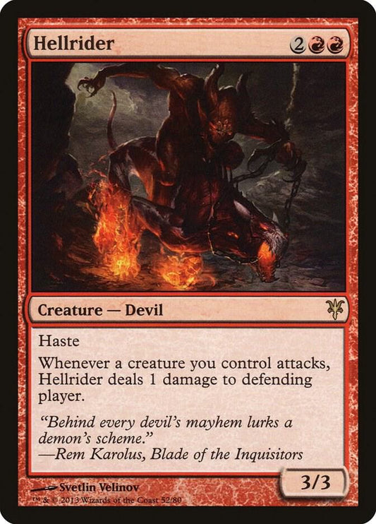 Hellrider 52/80 (Duel Decks: Sorin vs. Tibalt) 