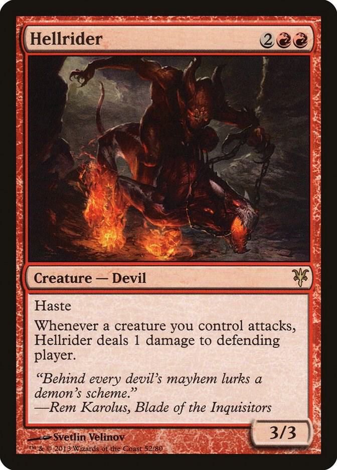 Hellrider 52/80 (Duel Decks: Sorin vs. Tibalt) 