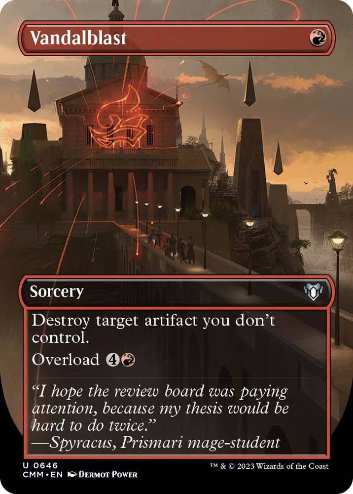 Vandalblast 646/451 (Commander Masters)  - Borderless