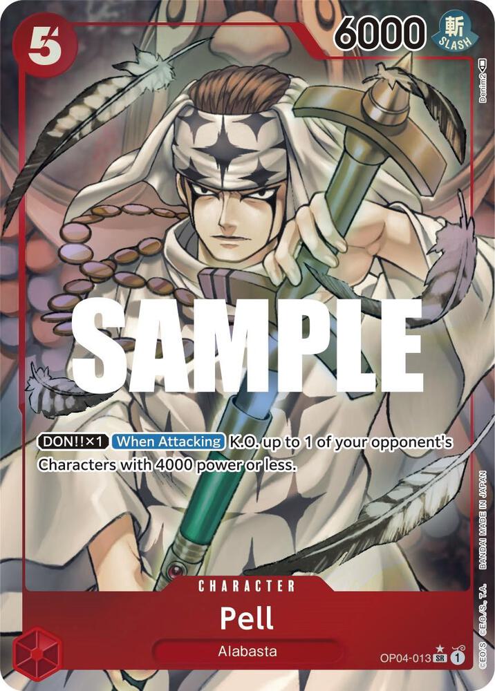 Pell OP04-013 (Kingdoms of Intrigue)  - Alternate Art Foil
