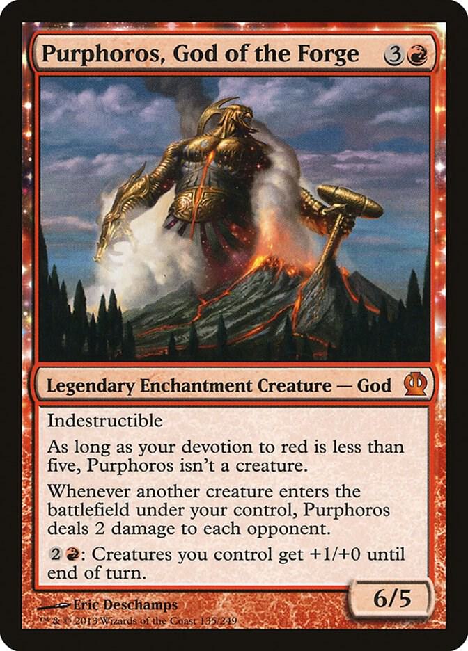 Purphoros, God of the Forge 135 (Theros) 