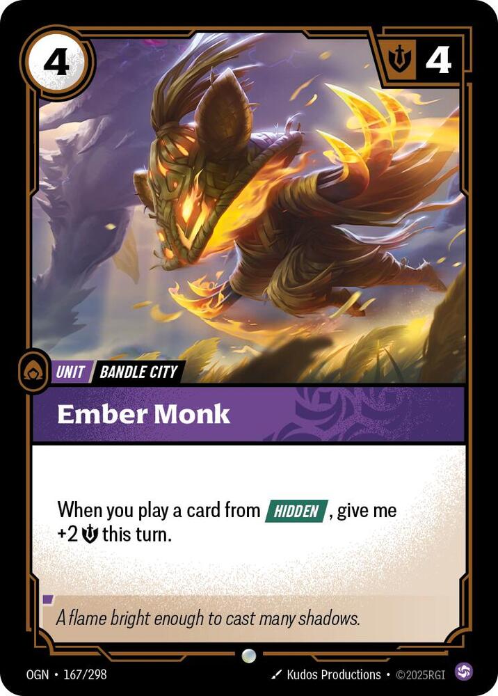 Ember Monk 167/298 (Origins) 