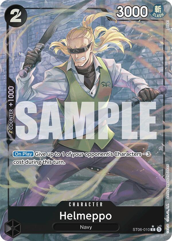 Helmeppo ST06-010 (Premium Booster -The Best-)  - Full Art Foil