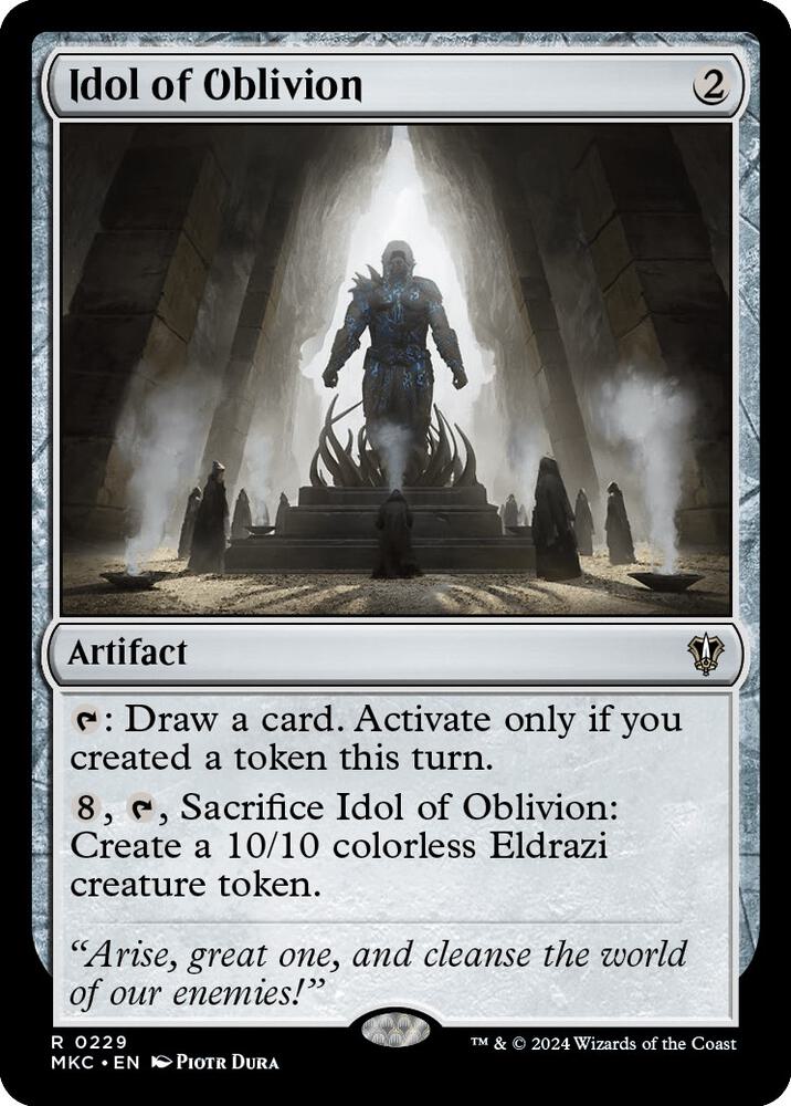 Idol of Oblivion 229/311 (Commander: Murders at Karlov Manor) 