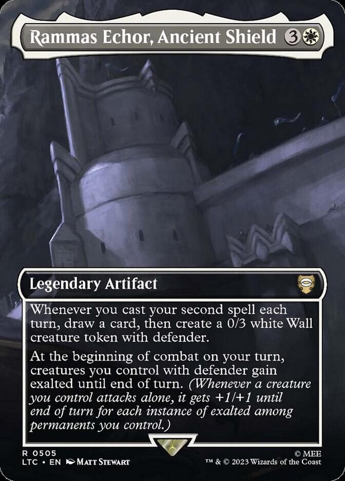 Rammas Echor, Ancient Shield 505 (Commander: The Lord of the Rings: Tales of Middle-earth)  - Borderless