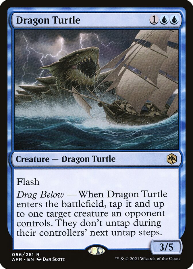 Dragon Turtle 56 (Adventures in the Forgotten Realms)  - Foil