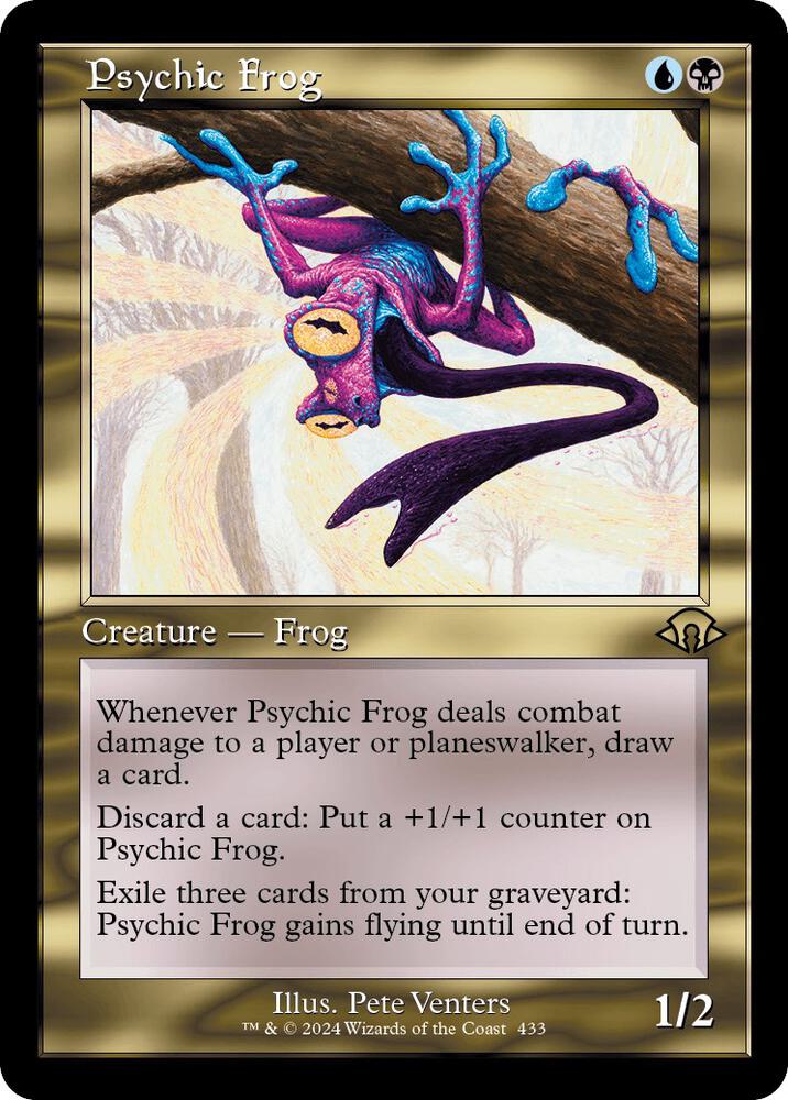 Psychic Frog 433 (Modern Horizons 3)  - Retro