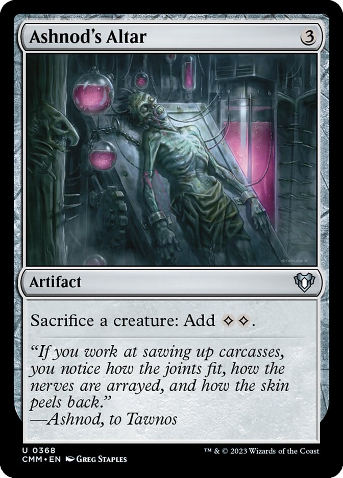 Ashnods Altar 368 (Commander Masters) 