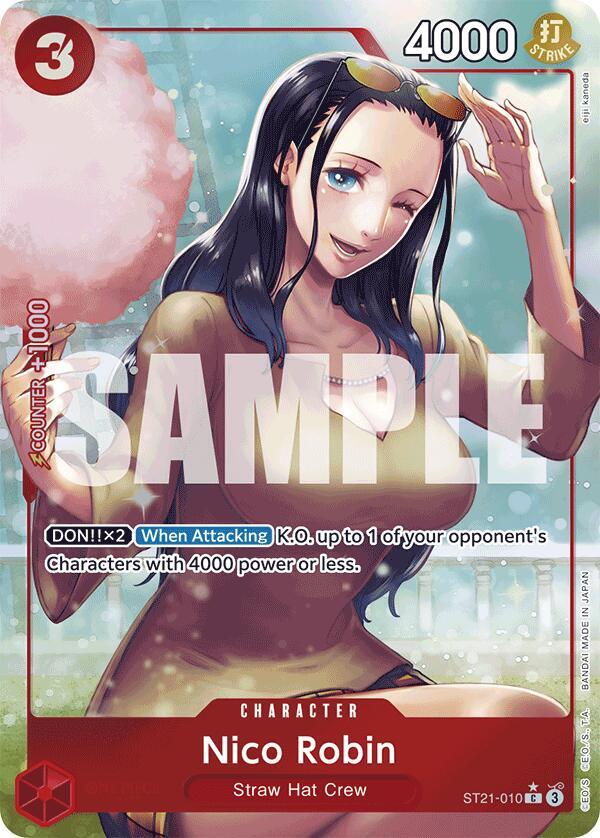 Nico Robin ST21-010 (Starter Deck EX: Gear 5)  - Parallel Foil