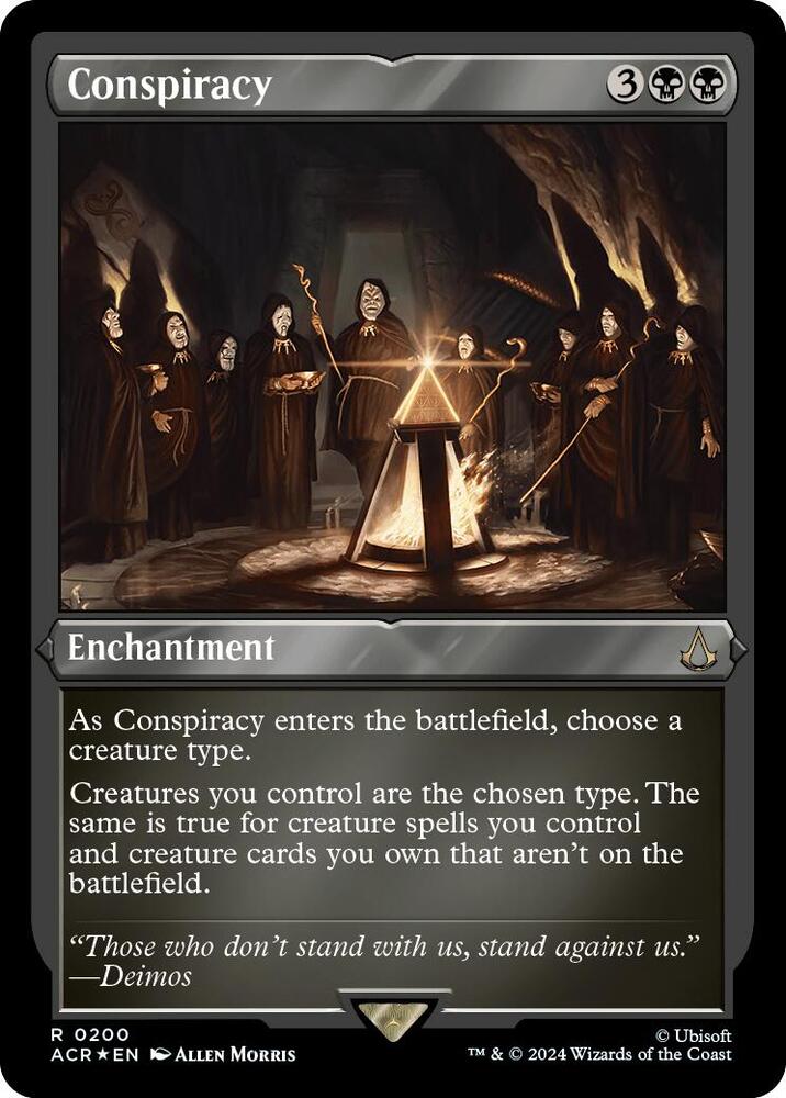 Conspiracy 200 (Universes Beyond: Assassin's Creed)  - Etched Foil