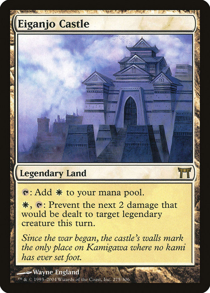 Eiganjo Castle 275/306 (Champions of Kamigawa)  - Foil