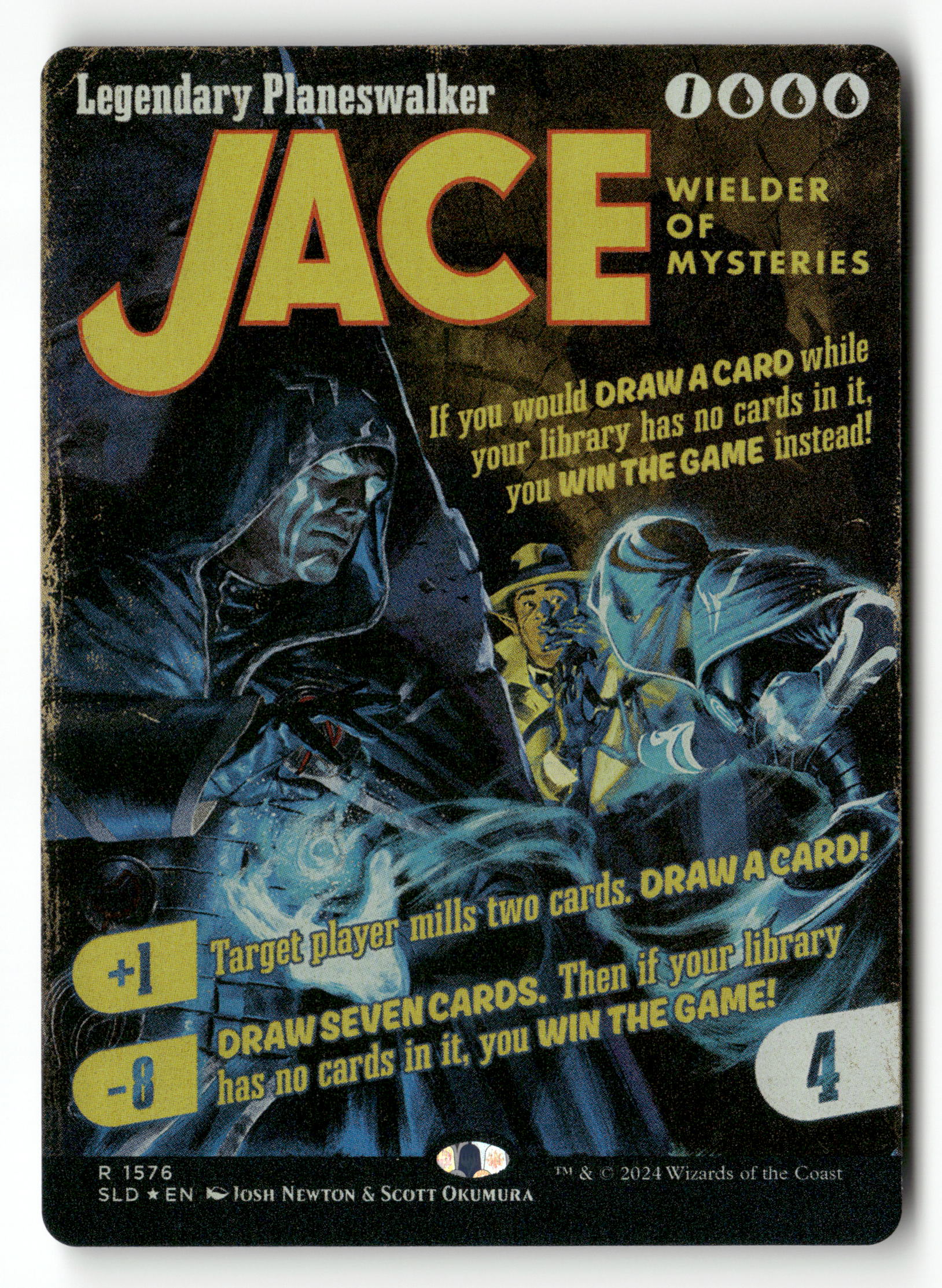 MTG Secret Lair Drop Series 1576 Jace, Wielder of Mysteries (Rainbow Foil) R NM
