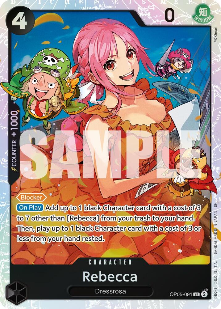 Rebecca (Reprint) OP05-091 (Premium Booster -The Best- Vol. 2)  - Foil