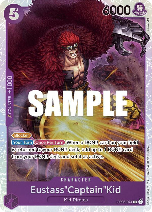 Eustass"Captain"Kid OP05-074 (Awakening of the New Era)  - Foil
